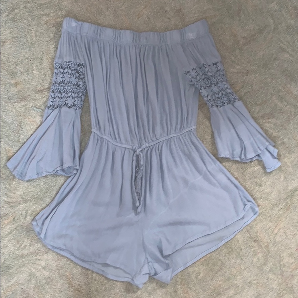 Light Blue Romper